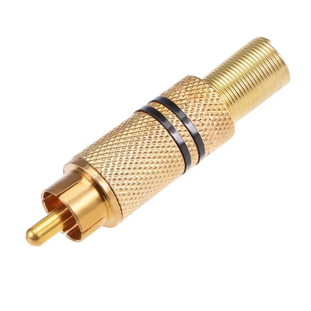 RCA Jack Premium Gold | RM Audio